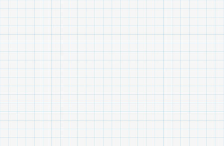 Seamless paper grid texture. Grid on white background. Square checkered background. Vector illustrationのイラスト素材