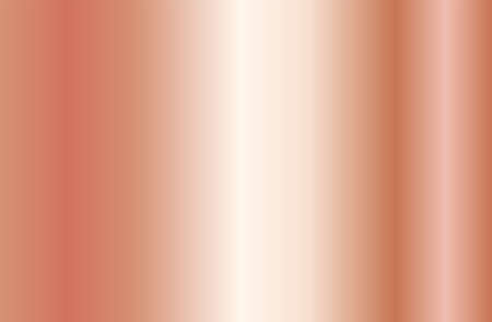 Realistic rose gold gradient texture. Shiny golden pink metal foil gradient. Vector illustrationのイラスト素材