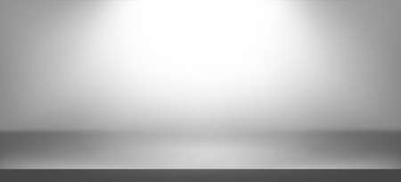 Illuminated scene background. Presentation realistic decorations. Studio empty space. Showroom concept. Vector illustrationのイラスト素材