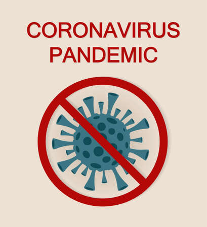 Stop Coronavirus pandemic concept. COVID-19 quarantine. 2019 and 2020 nCov Coronavirus icon. Infection of coronavirus pandemic isolated on white.のイラスト素材