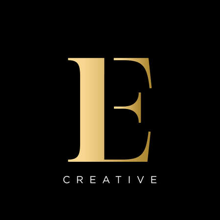 le luxury logo design vector icon symbolのイラスト素材