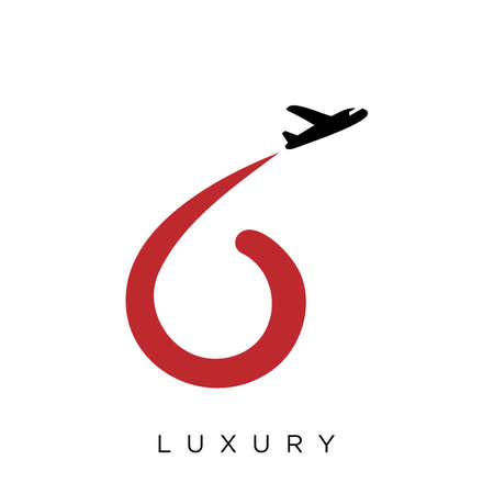 air plane   design vector icon symbolのイラスト素材