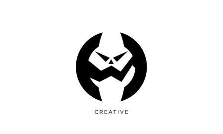 HALLOWEEN ABSTRACT    design vector icon symbolのイラスト素材