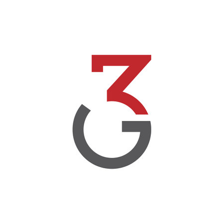 3g logo design vector iconのイラスト素材