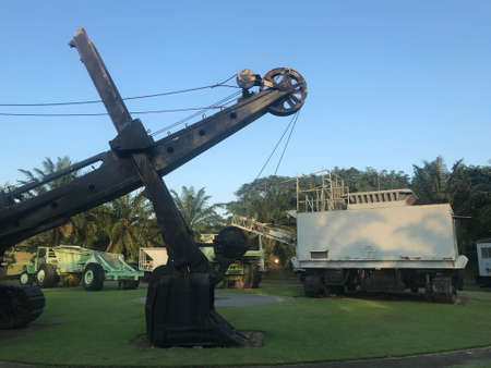 Sculpture in the territory of the Indian Museum.
