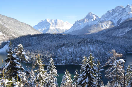 Zugspitze in winter