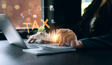 Tax deduction planning involves strategically identifying and utilizing eligible deductions to reduce taxable income and lower overall tax liability. mortgage interest, business expensesのeditorial素材
