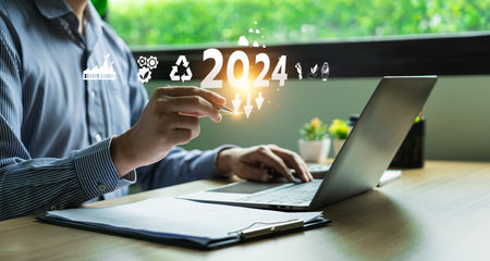 Reduce Co2 emissions by 2024, social and governance. Sustainable corporation development. long-term...