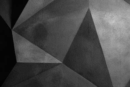 Grey concrete wall abstract minimal graphic background detailの写真素材