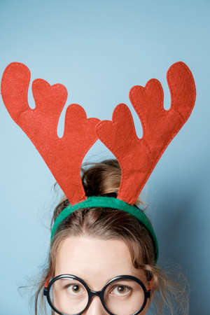 Young Pretty Woman Showing display of her new touch mobile cell phone の写真素材