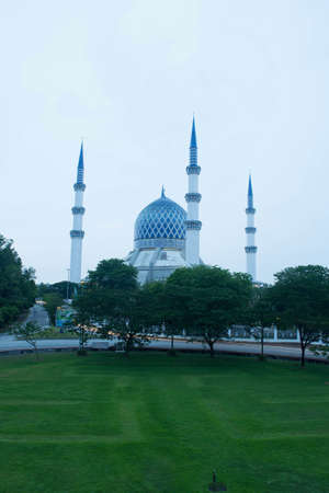 Shah Alam Mosque Malaysiaの写真素材