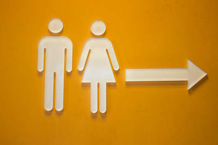 Sign of Man And Womanの写真素材