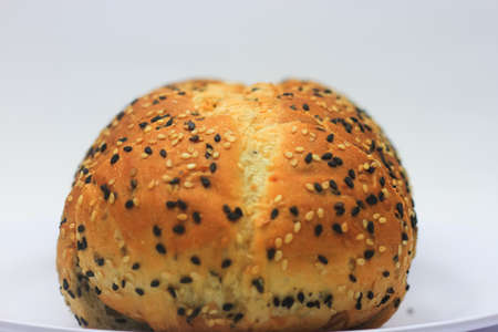 Bread isolated on white background