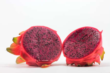 Dragon fruit isolated on white background