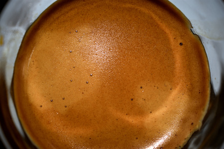 cream of espressoの写真素材