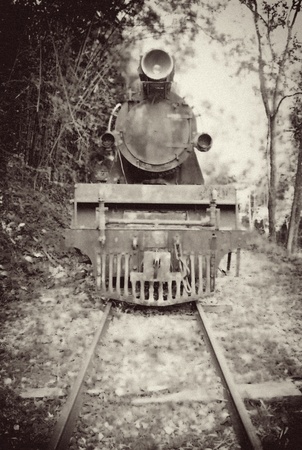 Old Vintage Train Image