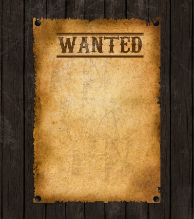Old Vintage Western Wanted Posterの素材 Fy ストックフォトのamanaimages Plus