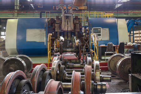 Wheel Lathe Train