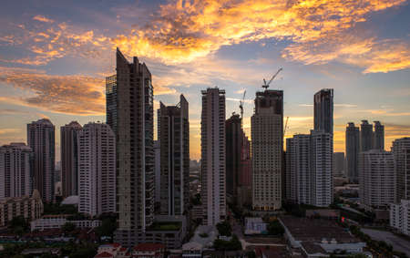 Bangkok City businessの写真素材