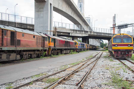 Railway Repair and Diesel Locomotive Worksの写真素材