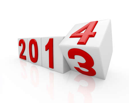 2014  New Yearの写真素材