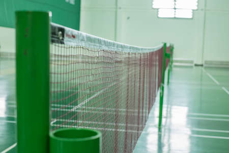 badminton courtsの写真素材