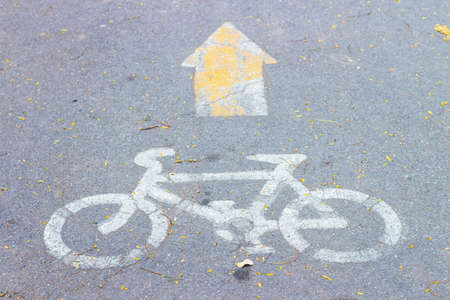 bicycle path - Stock Imageの写真素材