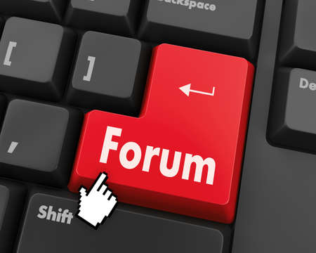Forum keyboardの写真素材