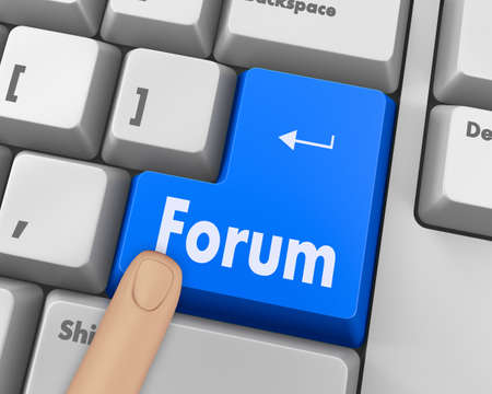 Forum keyboardの写真素材