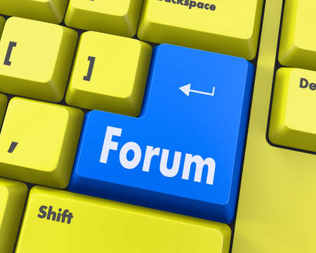 Forum keyboardの写真素材