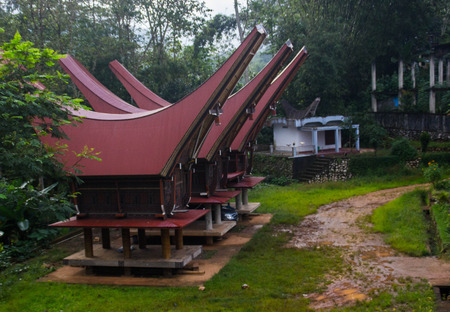 Tomb of Patani at Rantepao,Tana Torajaのeditorial素材