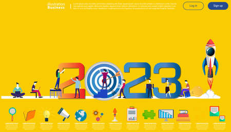 Chinese alphabet text chinese New Year 2023 translate english , year ox  with Chinese lamp, background Red & golden.のイラスト素材