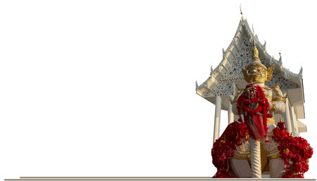 Painting. Thao Wessuwan. Thao Wessuwan talisman. Is the god of wealth. Symbol of a billionaire.Illustration design idea and concept think creativityの素材