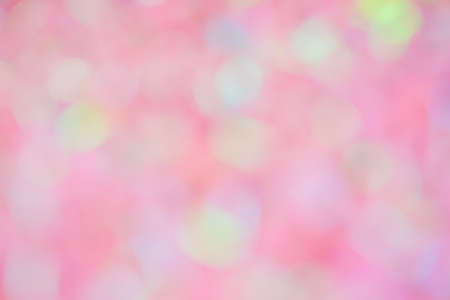 Pink, white and yellow color for blur background or texture.の写真素材