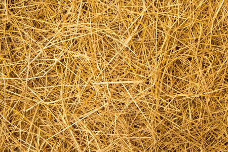 Straw is used for agricultureの写真素材