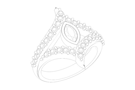 wedding ringの写真素材