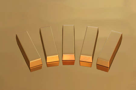 Gold Barの写真素材