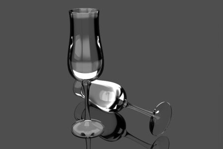 Champagne glassesの写真素材