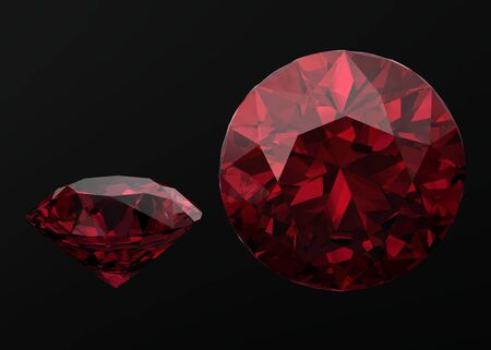 ruby ,Citrineの写真素材