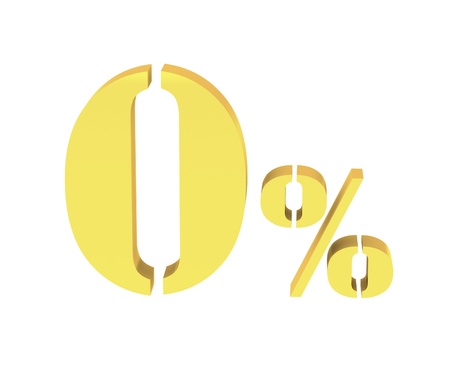 Gold zero percent