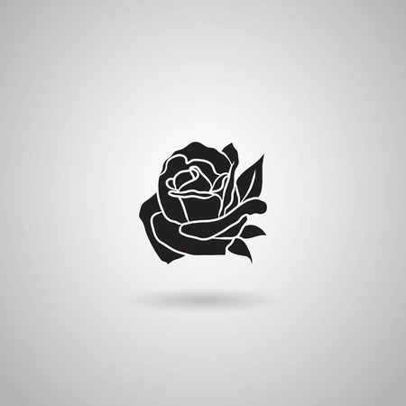 rose  Vector illustration のイラスト素材