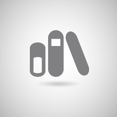 Book icon, service pointsのイラスト素材