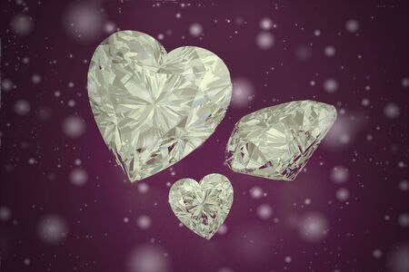 Shiny bright diamond on background ( Vintage Style)の写真素材