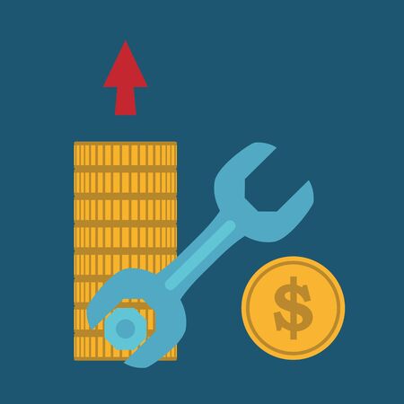 Make money concept,vectorのイラスト素材