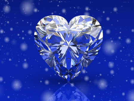 diamond jewel (high resolution 3D image)の写真素材
