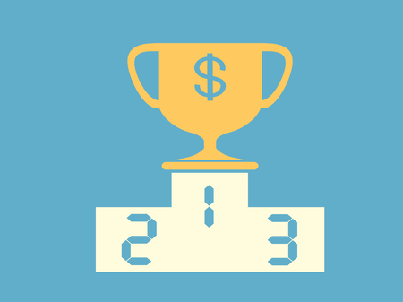 Champions Cup Icon . vector illustration.のイラスト素材