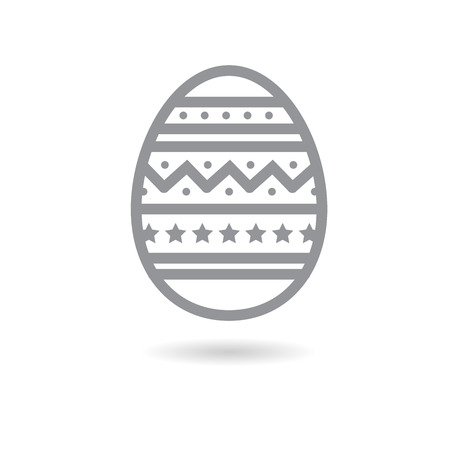 Easter egg iconのイラスト素材