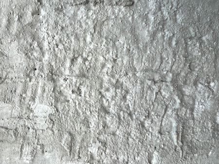 Texture of old gray concrete wall for backgroundの写真素材