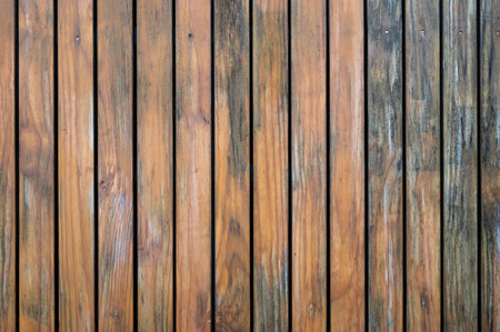 Full frame shot of wooden panel background and texture. The textured and surface of wood background.の写真素材