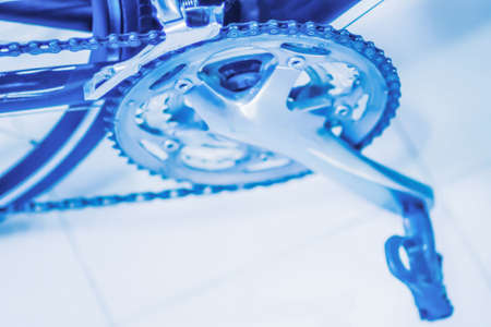 Close up of a bicycleの写真素材